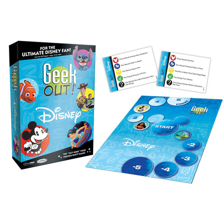 USAOPOLY Geek Out Disney Game GO004000